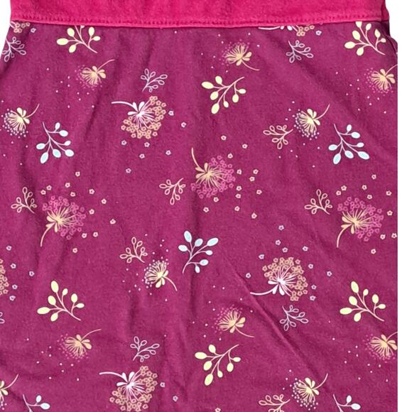 Tea Collection Cross Neck Purple Floral Dress Size 3 - Picture 3 of 6